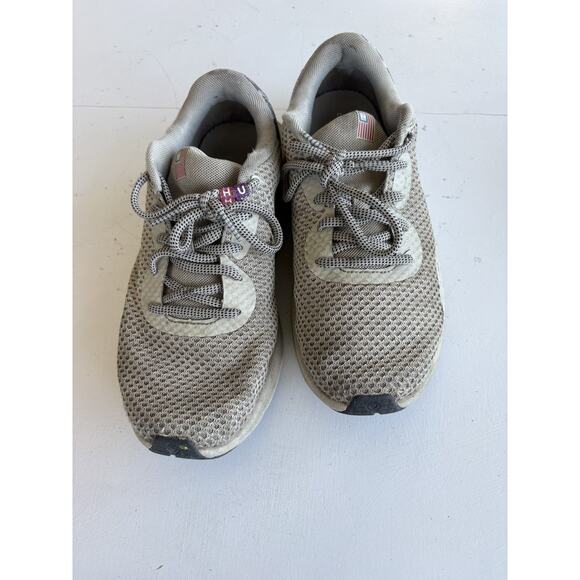 Under Armour Mens Charged Pursuit 3 3025384-200 Beige Running Shoes Size 9 - Picture 3 of 7